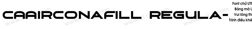 CAAirconaFill Regula字体转换